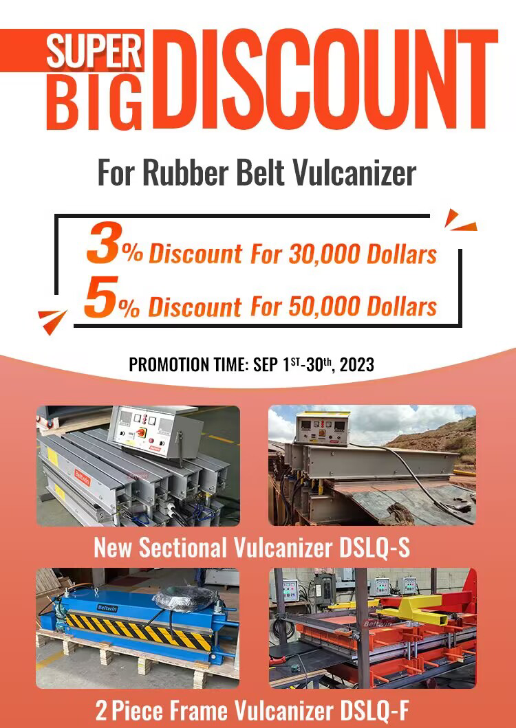 Holo super big discount for rubber belt vulcanzier
