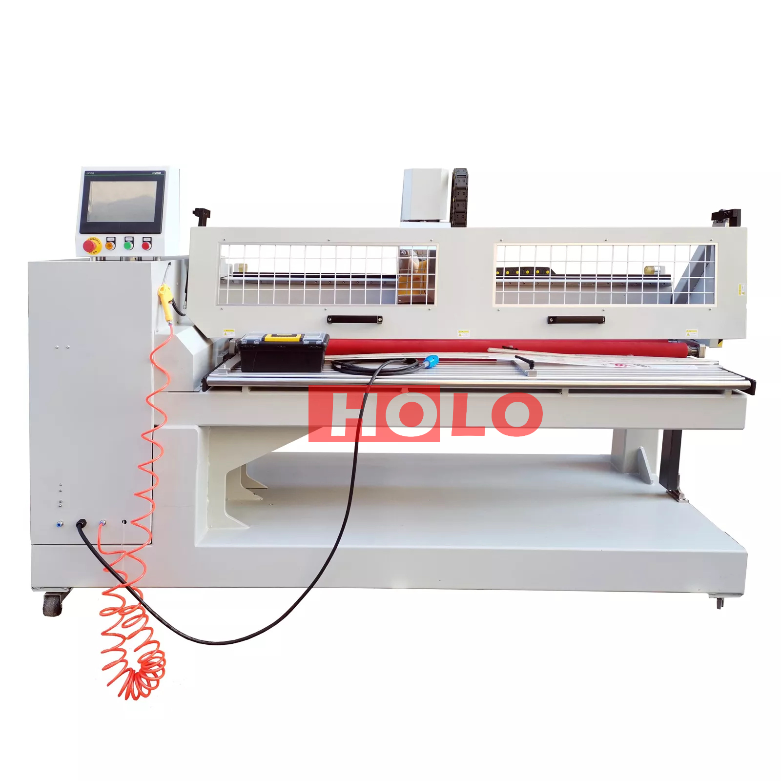 Customized Machine for Drilling Hole on The PVC PU Belt