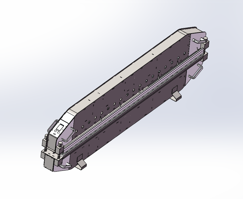 Could you show me how to use this conveyor belt automatic finger puncher?