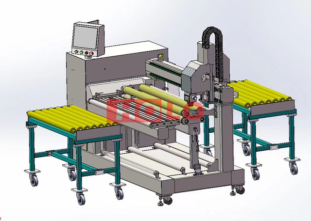 Heavy Duty Rubber Belt Perforating Machine