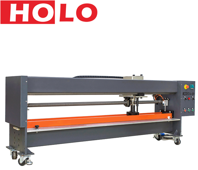 TB-1600- Automatic PVC PU PVK Conveyor Belt Finger Punching Cutting Machine